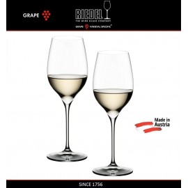 Бокалы для белых вин Riesling и Sauvignon Blanc, 2 шт, объем 350 мл, ручная выдувка, GRAPE, RIEDEL