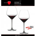 Бокалы для красных вин Pinot Noir, 2 шт, объем 770 мл, машинная выдувка, Heart to Heart, RIEDEL