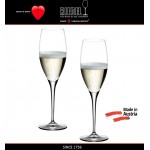 Бокалы для шампанского Champagne Glass, 2 шт, объем 330 мл, машинная выдувка, Heart to Heart, RIEDEL