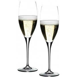 Бокалы для шампанского Celebration Champagne Glass, 2 шт объем 330 мл, H 24,5 см, хрустальное стекло, серия Celebration, Riedel