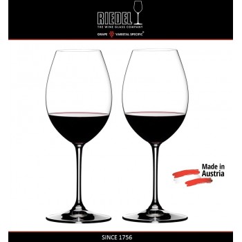 Бокалы для красных вин Syrah (Shiraz), 2 шт, 590 мл, машинная выдувка, VINUM XL, RIEDEL