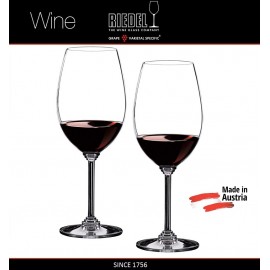 Бокалы для красных вин Syrah (Shiraz), 2 шт, 650 мл, машинная выдувка, WINE, RIEDEL