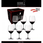 Набор бокалов для красных вин Cabernet, 6 шт, 670 мл, машинная выдувка, VINUM, RIEDEL