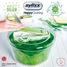 Центрифуга-сушилка для салата Swift Dry, D 22 см, серия Happy Cooking, Zyliss