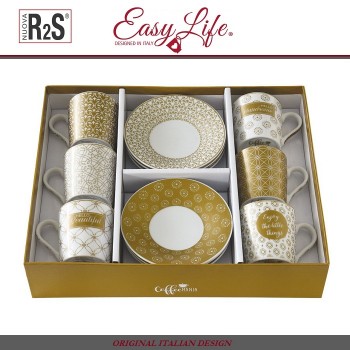 Кофейный набор CoffeeMANIA Delight, 12 предметов на 6 персон, Easy Life
