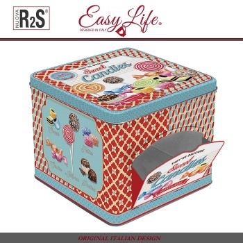 Банка для конфет, сталь, серия Kitchen Storage, Easy Life