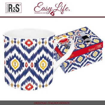 Кружка GLOBAL ETHNIC Ikat, 300 мл, Easy Life
