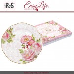 Десертная тарелка Damask Rose, 20 см, костяной Easy Life