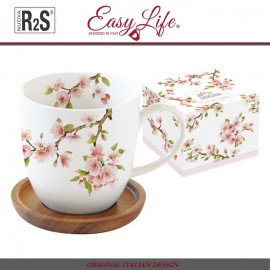Кружка SAKURA на подставке, 350 мл, Easy Life