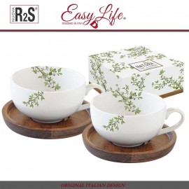 Набор кофейных пар NATURA на подставке, 120 мл, Easy Life Набор кофейных пар NATURA на подставке, 120 мл, Easy Life