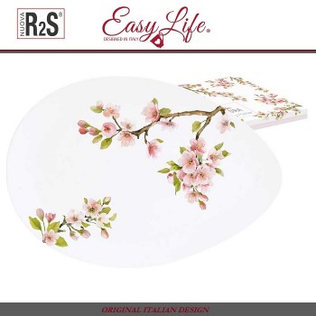 Блюдо-тарелка SAKURA овальная малая, Easy Life