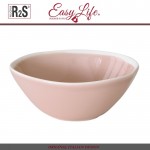 Салатник Abitare розовый, 16 х 13 см, фарфор, Easy Life