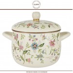 Кастрюля PROVENCE эмалированная, 4.5 литра, D 20 см, индукционное дно, EJIRY