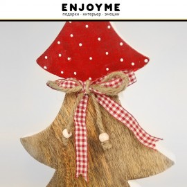 Декоративное деревянное украшение-фигура "Love Tree", 42 х 27 см, EnjoyMe