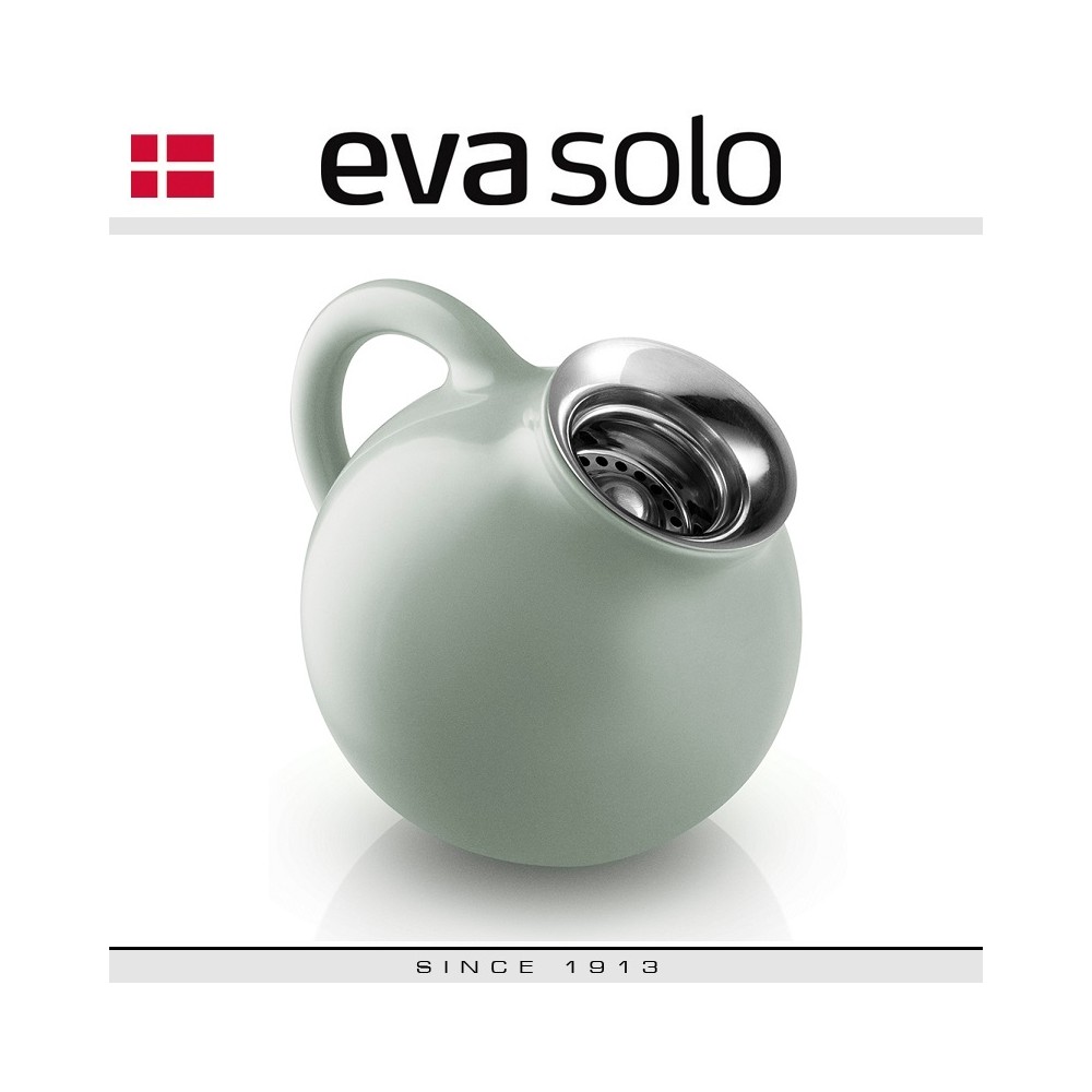 Дизайнерский молочник с системой Drip Free (антикапля), 300 мл, керамика, сталь, серия GLOBE, Eva Solo