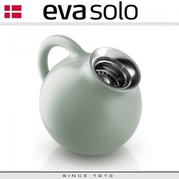 Дизайнерский молочник с системой Drip Free (антикапля), 300 мл, керамика, сталь, серия GLOBE, Eva Solo