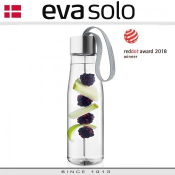 Бутылка My Flavour со съемной пикой для фруктов, 750 мл, серый, Eva Solo