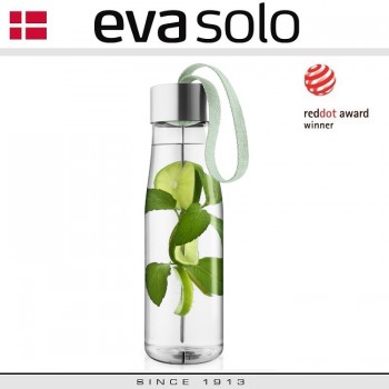 Бутылка MyFlavour для воды со съемной пикой для фруктов, 750 мл, эвкалиптовый, Eva Solo, Дания