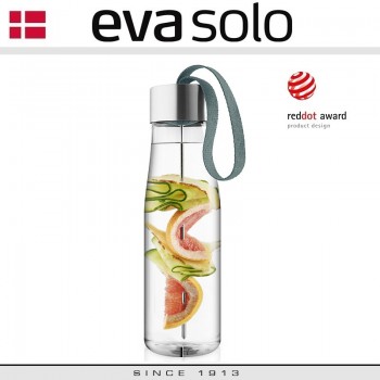 Бутылка MyFlavour для воды со съемной пикой для фруктов, 750 мл, бирюзово-синий, Eva Solo, Дания