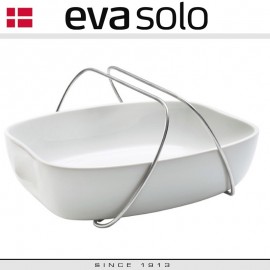 Блюдо многофункциональное, L 31 см, W 24 см, керамика, сталь, серия SMART SERVE, Eva Solo