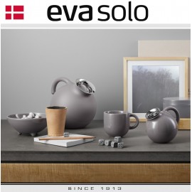 Дизайнерский термокувшин для кофе, чая с системой Drip Free (антикапля), 1 л, стеклянная колба,  серия GLOBE, Eva Solo