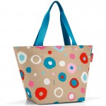 Сумка shopper m funky dots 1, L 51 см, W 26 см, H 30,5 см, Reisenthel