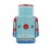 Ланч-бокс robot, L 24 см, W 8,5 см, H 16,5 см, Suck UK