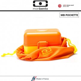Мешочек для ланча MB Pochette Color апельсин, Monbento