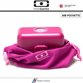 Мешочек для ланча MB Pochette Color малина, Monbento