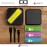 Набор из 3 столовых приборов MB Pocket Color желтый, Monbento