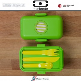 Набор из 3 столовых приборов MB Pocket Color черный, Monbento