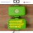 Набор из 3 столовых приборов MB Pocket Color голубой, Monbento