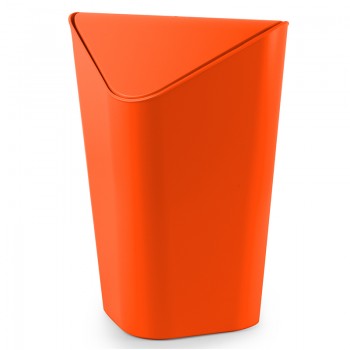 Корзина для мусора угловая corner оранжевая, H 35,6 см, L 26 см, W 24 см, пластик, Umbra