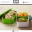 Ланч-бокс MB Original, зеленый-белый, Monbento