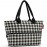 Сумка shopper e1 fifties black, L 50 см, W 16,5 см, H 27 см, Reisenthel