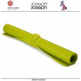 Коврик Roll Up для раскатки теста с мерными делениями, зеленый, Joseph Joseph