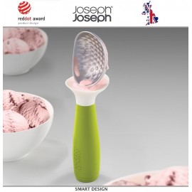 Ложка Dimple для мороженого с защитой от капель, зеленая, Joseph Joseph