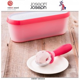 Ложка Dimple для мороженого с защитой от капель, розовая, Joseph Joseph