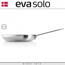 Сковорода Stainless Steel, D 28 см, стальная, Eva Solo