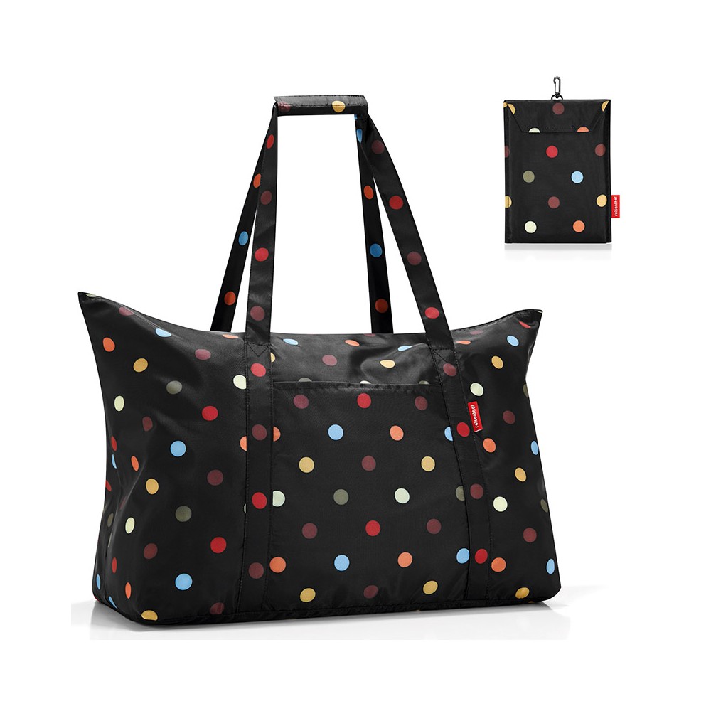 Сумка складная mini maxi travelbag dots, L 65 см, W 26 см, H 41 см, Reisenthel