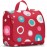 Сумка-органайзер toiletbag xl funky dots 2, L 28 см, W 10 см, H 25 см, Reisenthel