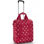 Сумка на колесиках allrounder ruby dots, L 40 см, W 25 см, H 55 см, Reisenthel