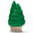 Диспенсер для зубочисток forest, H 11,7 см, L 6,8 см, W 6,1 см, полипропилен, Monkey Business