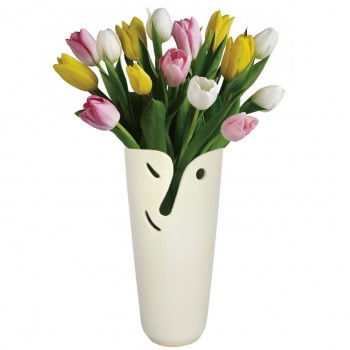 Ваза Echo подмигивающий, L 12 см, W 12 см, H 29 см, PO: SELECTED