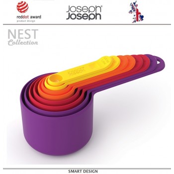 Набор мерных ёмкостей Nest, 8 шт, цвет мультиколор, Joseph Joseph