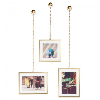 Мультирамка Fotochain, 3 предмета, металл, Umbra