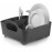 Сушилка для посуды Tub черная, L 38 см, W 35 см, H 19 см, Umbra