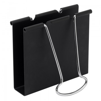 Салфетница Binder clip, L 13 см, W 11,6 см, H 11,8 см, PO: SELECTED