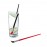 Палочки для перемешивания коктейля paint brush красные, L 1 см, W 1 см, H 19,7 см, PO: SELECTED