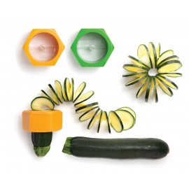 Овощерезка cucumbo зеленая, H 7 см, L 8 см, W 4 см, пластик ABS, Monkey Business